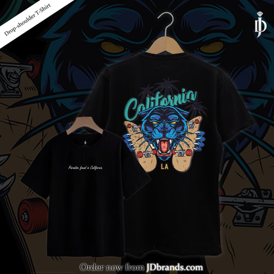 California | drop shoulder t-shirt